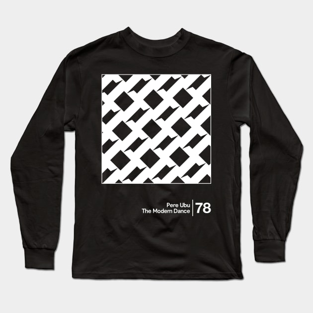 Pere Ubu / Minimalist Graphic Design Fan Artwork Long Sleeve T-Shirt by saudade